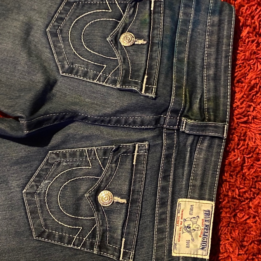True Religion Back Flap Pockets